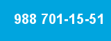 988 701-15-51 988 701-15-51